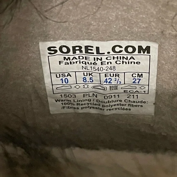 Sorel Joan of Arc 10 Boot Brown - Picture 3 of 8